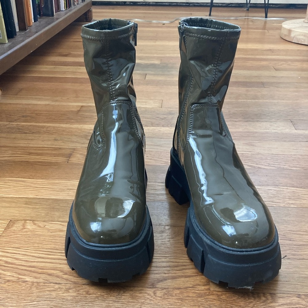 ALDO Grandsole Lug Platform Boots - 7.5